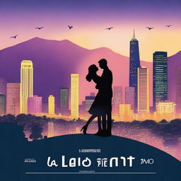 Create a unique and different movie poster for the film LA LA LAND