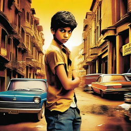 Design a unique and different movie poster for the famous Bollywood movie SLUMDOG MILLIONAIRE