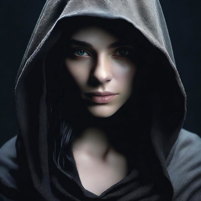 A very high-resolution, realistic photo of a 25-year-old Nazgûl woman