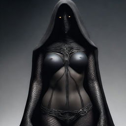 A very high-resolution, realistic photo of a sexy female Nazgûl from Lord of the Rings