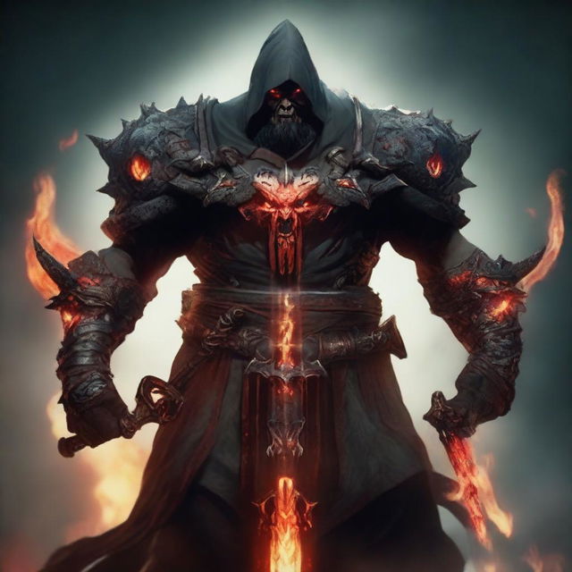 Create YouTube thumbnails for Diablo 4, showcasing changes by class