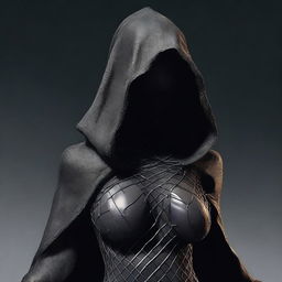 A high-resolution photo of a sexy female Nazgûl from Lord of the Rings