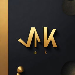 Create an image featuring the text 'AIK' in a bold and modern font