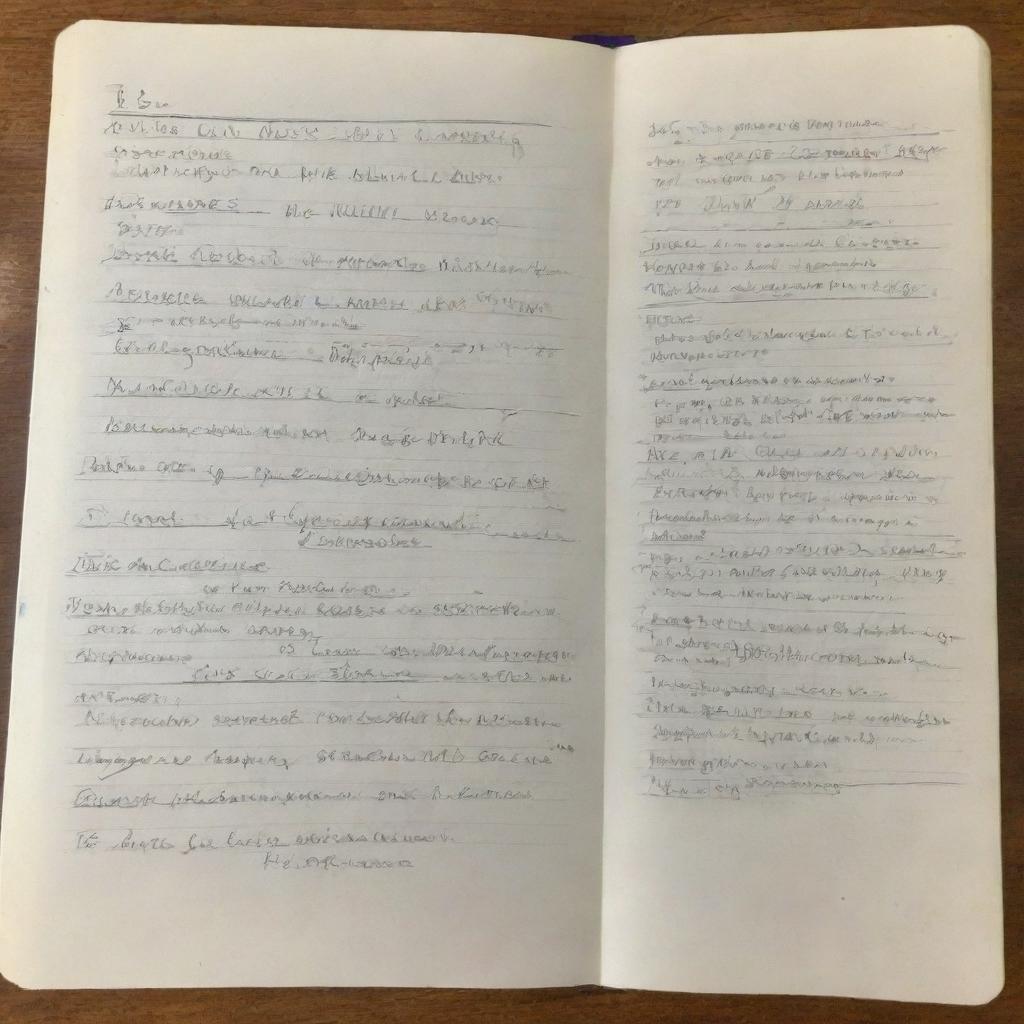 A notebook page filled with handwritten text about 'Renewable Energy Models'.