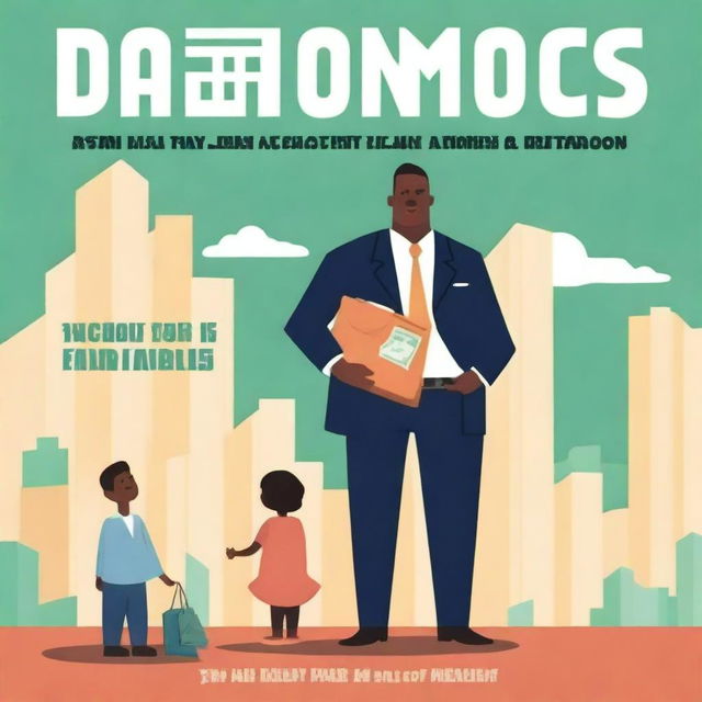 A book cover titled 'DADONOMICS: MASTERING MONEY AND FATHERHOOD'