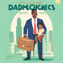 A book cover titled 'DADONOMICS: MASTERING MONEY AND FATHERHOOD'