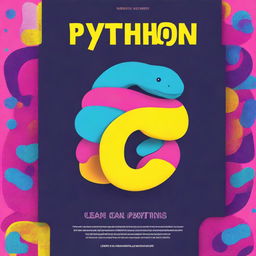 Create an ebook cover for 'Learn Python the Easy Way: A Beginner's Guide to Coding'