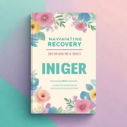 Create a book cover for a book titled 'Navigating Recovery: 12 Steps Simplified - A No BS Guide to 12 Step Success and Thriving in Recovery'