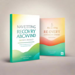 Create a book cover for a book titled 'Navigating Recovery: 12 Steps Simplified - A No BS Guide to 12 Step Success and Thriving in Recovery'