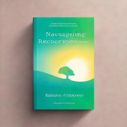 Create a book cover for a book titled 'Navigating Recovery: 12 Steps Simplified - A No BS Guide to 12 Step Success and Thriving in Recovery'