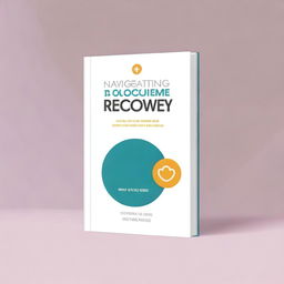 Design a book cover for a book titled 'Navigating Recovery: 12 Steps Simplified - A No Bullshit Guide to 12 Step Success and Thriving in Recovery'