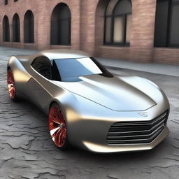 Create a custom hypercar that is a fusion of a 1939 Chevy coupe and Camaro