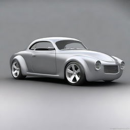 Create a custom fusion of a Chevrolet Camaro and a primer matte gray 1939 Chevrolet Coupe