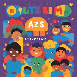 A colorful book cover illustrating the theme of Autism Spectrum Disorder