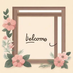 A warm and inviting image with the word 'Welcome' prominently displayed