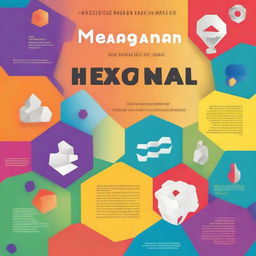 A visually striking book cover titled 'Mastering the Hexagonal Board Game