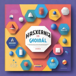 A visually striking book cover titled 'Mastering the Hexagonal Board Game