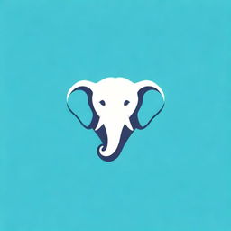 Create a unique logo with a playful and energetic elephant mascot. The color scheme should primarily be teal, contributing to a user-friendly vibe. The design should include text complementing the mascot, aiming to attract and appeal to teenagers and adults.