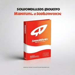 A book cover for a SolidWorks guide titled 'Manual de Uso de MoldWorks'