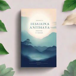 A book cover design for a novel titled 'Pesan Cahaya di Antara Benua'