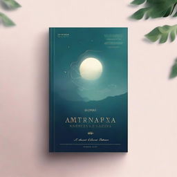 A book cover design for a novel titled 'Pesan Cahaya di Antara Benua'