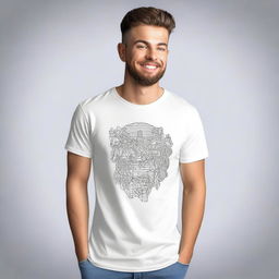 Create a realistic design for a T-shirt