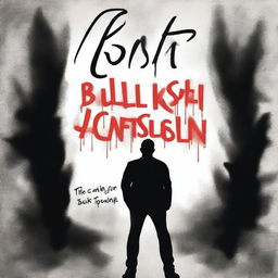 A dramatic book cover featuring a bully with his back facing the viewer