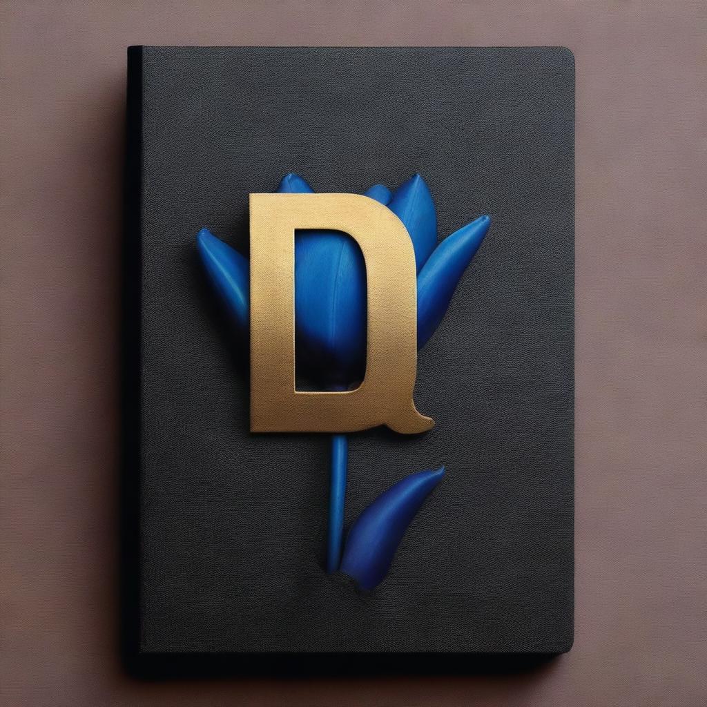 A black book cover with the title 'DEV' in bold letters, accompanied by a blue tulip symbol