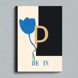 A black book cover with the title 'DEV' in bold letters, accompanied by a blue tulip symbol