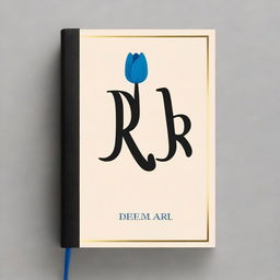 A black book cover with the title 'DEV' in bold letters, accompanied by a blue tulip symbol