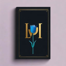 A black book cover with the title 'DEV' in bold letters, featuring a blue tulip symbol below the title