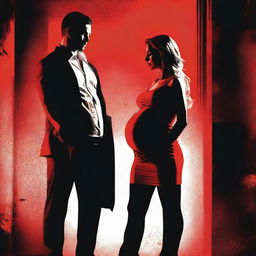 A vengeful pregnant woman who has been betrayed by her ex with another woman