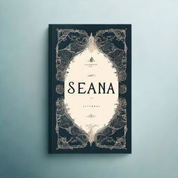 A captivating book cover for a novel titled 'SEANA'