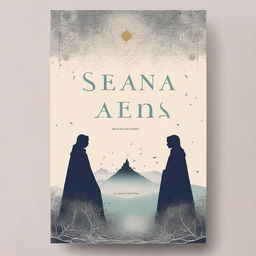 A captivating book cover for a novel titled 'SEANA'