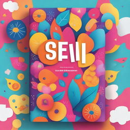 Create a vibrant and cheerful book cover with the title 'SEANA'