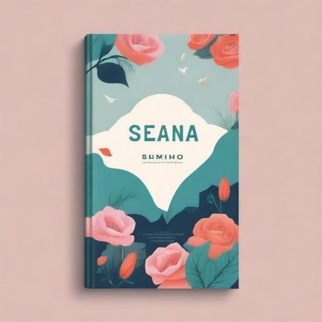 Create a novel cover with the title 'SEANA' and the subtitle 'HADIAH DARI TUHAN'