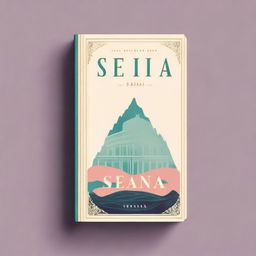 Create a novel cover with the title 'SEANA' and the subtitle 'HADIAH DARI TUHAN'