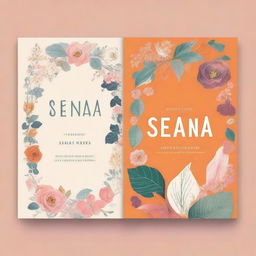 Create a novel cover with the title 'SEANA' and the subtitle 'HADIAH DARI TUHAN'