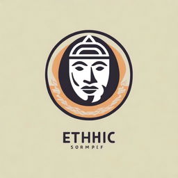 Create a logo for a t-shirt brand named 'ethnic sniff'