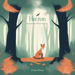 Create a book cover titled 'Forest Of Heron'