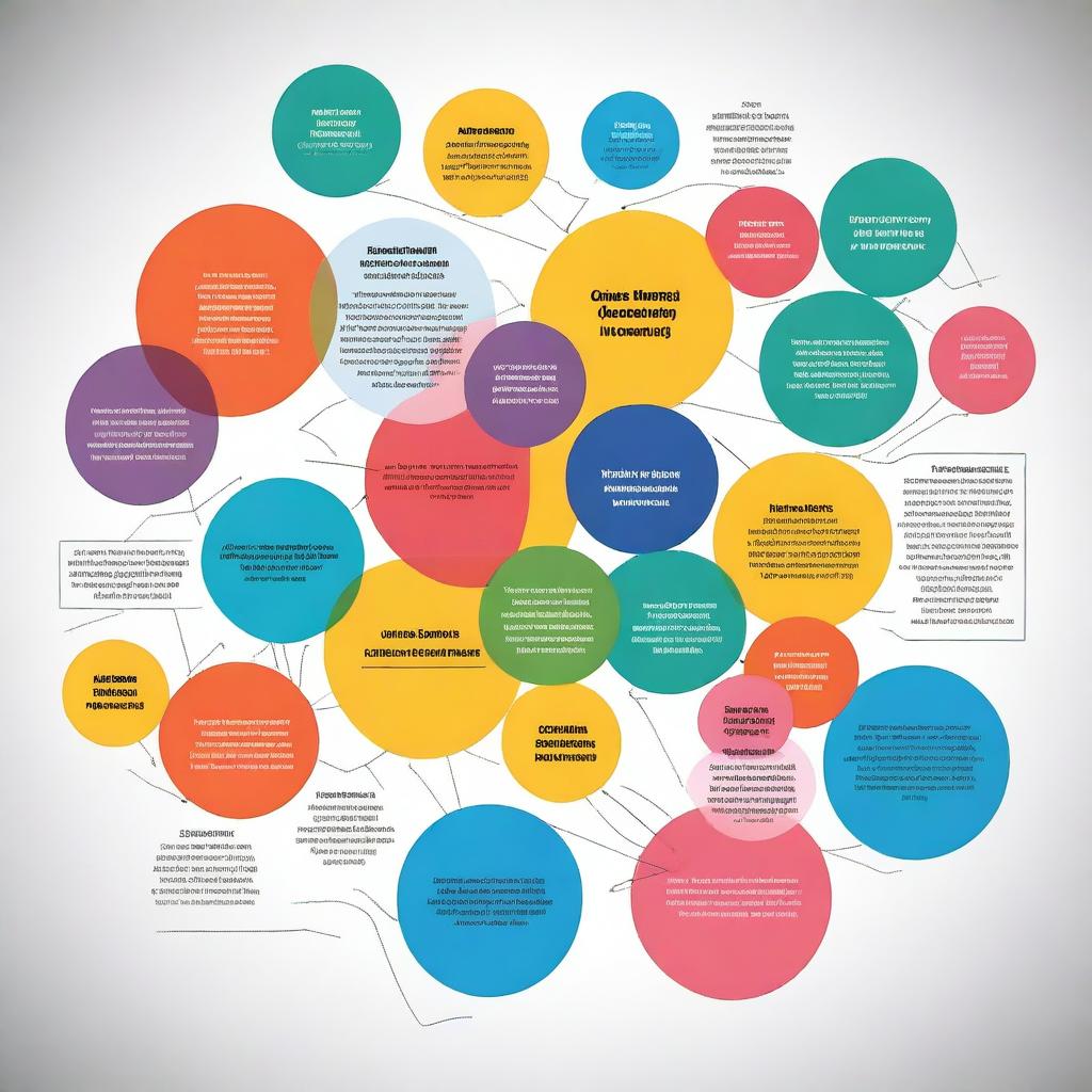 A detailed and visually engaging representation of Critical Discourse Analysis (CDA)