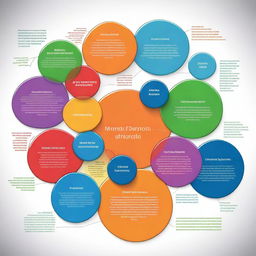 A detailed and visually engaging representation of Critical Discourse Analysis (CDA)