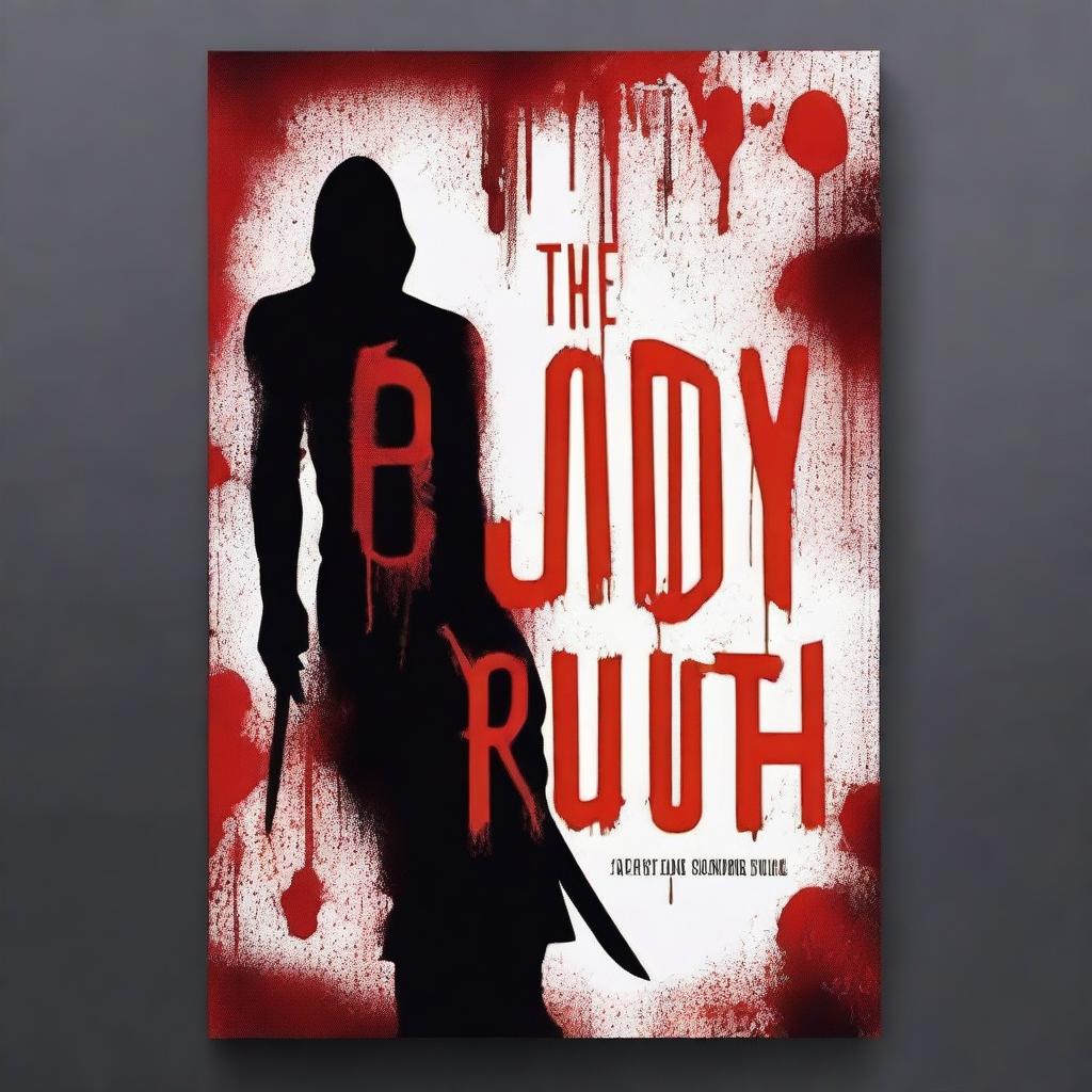 Create a book cover for a novel titled 'The Bloody Truth'