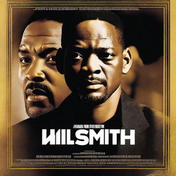 A movie poster that says, 'Will Smith is' at the top, then below that there's an image of Will Smith, and below that it says, 'Stephen Nedoroscik'