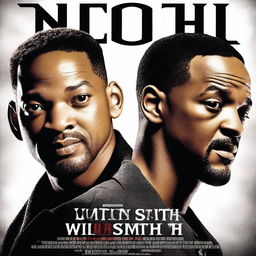 A movie poster that says, 'Will Smith is' at the top, then below that there's an image of Will Smith, and below that it says, 'Stephen Nedoroscik'