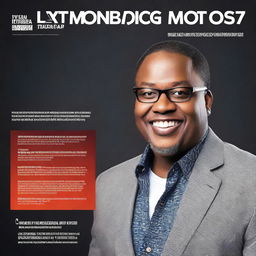 Create an image featuring Marcus Boyd, an 8x award-winning autism activist, international keynote speaker, 13x award-winning music producer and composer, and entrepreneur
