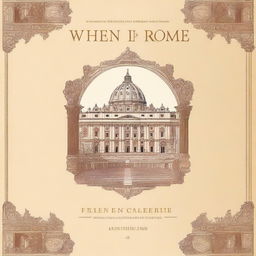 A book cover titled 'When In Rome' about converting to Roman Catholicism