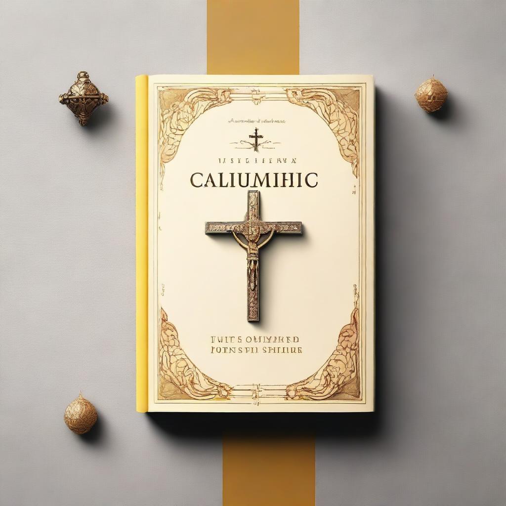 Design a book cover about converting to Roman Catholicism