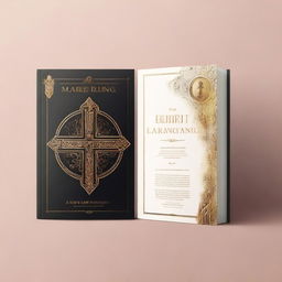 Design a book cover about converting to Roman Catholicism