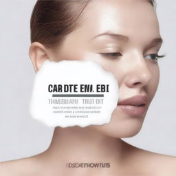 A clean and modern advertisement for an acne treatment product in a 2000x590 format